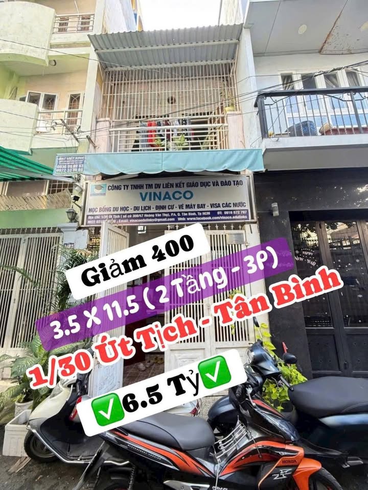 Nhà riêng Tân Bình 40m² giá 6.5 tỷ - Vị trí đắc địa, hẻm xe hơi rộng rãi!