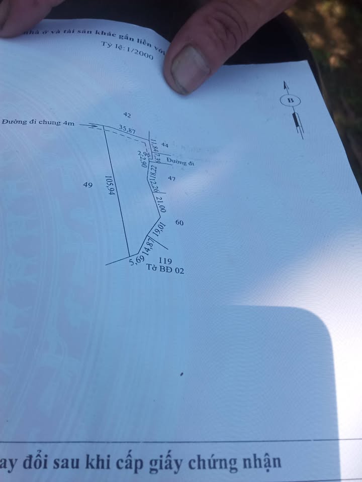 Đất vườn Lộc Hoà Phú Lộc 2576m² giá 1.2 tỷ - View sông thơ mộng!