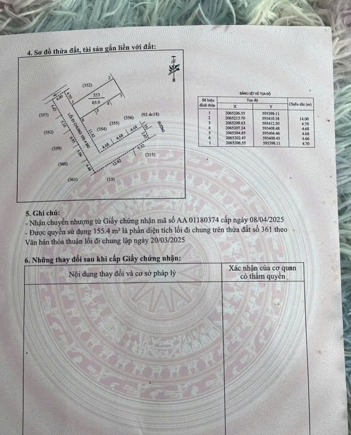 Đất nền Cửa Nam, Vinh 65.9m² giá 1.5 tỷ - Vị trí trung tâm, dân cư đông đúc!