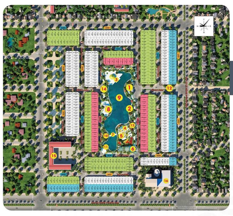 Đất góc 2 mặt đường khu đô thị TNR Thái Hòa 146,5m² - Cơ hội đầu tư hiếm có!