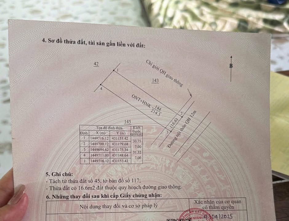 Bán lô đất thổ cư 217m² tại xã Ea Lê, Đắk Lắk - Giá chỉ 340 triệu!
