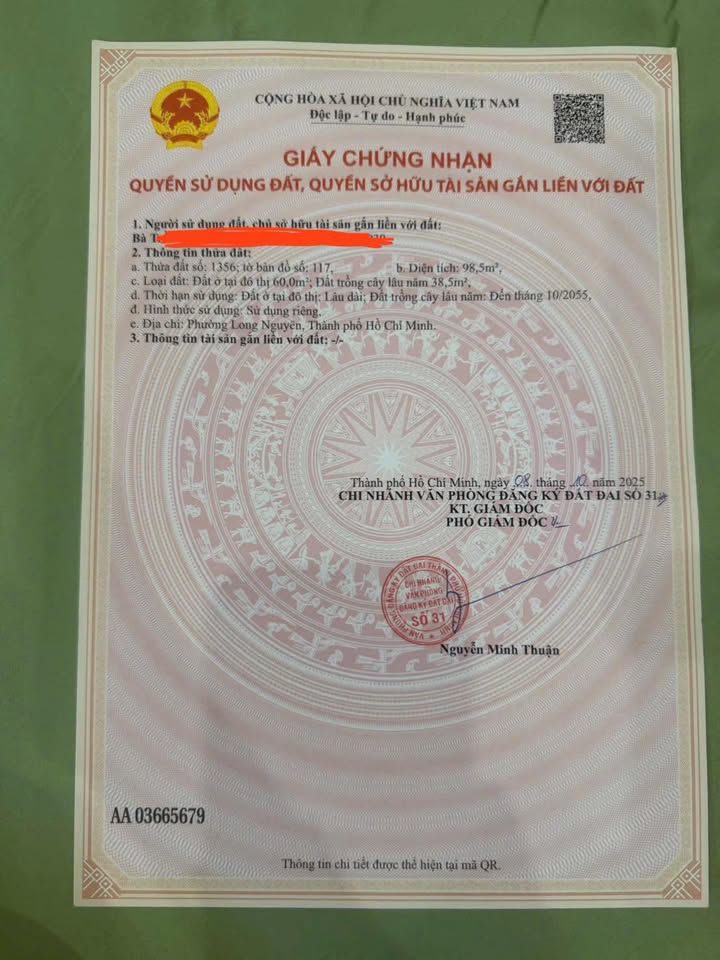 Đất thổ cư An Điền 946m² giá 1.15 tỷ - Gần đường ĐT 748!