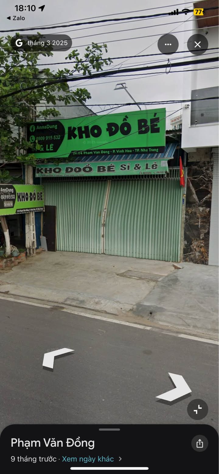 Nhà mặt tiền Phạm Văn Đồng, Bắc Nha Trang 63m² giá 6.34 tỷ - Vị trí đắc địa gần biển!