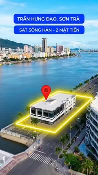 Đất nền góc 600m² Trần Hưng Đạo, Sơn Trà, Đà Nẵng giá 82 tỷ - Đầu tư sinh lời tuyệt vời!