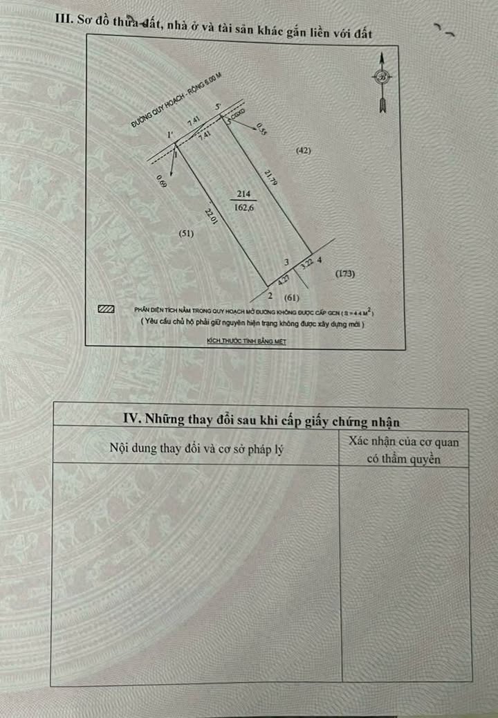 Đất nền 163m² phường Thành Vinh, Vinh - Mặt tiền 7.4m, giá thỏa thuận!