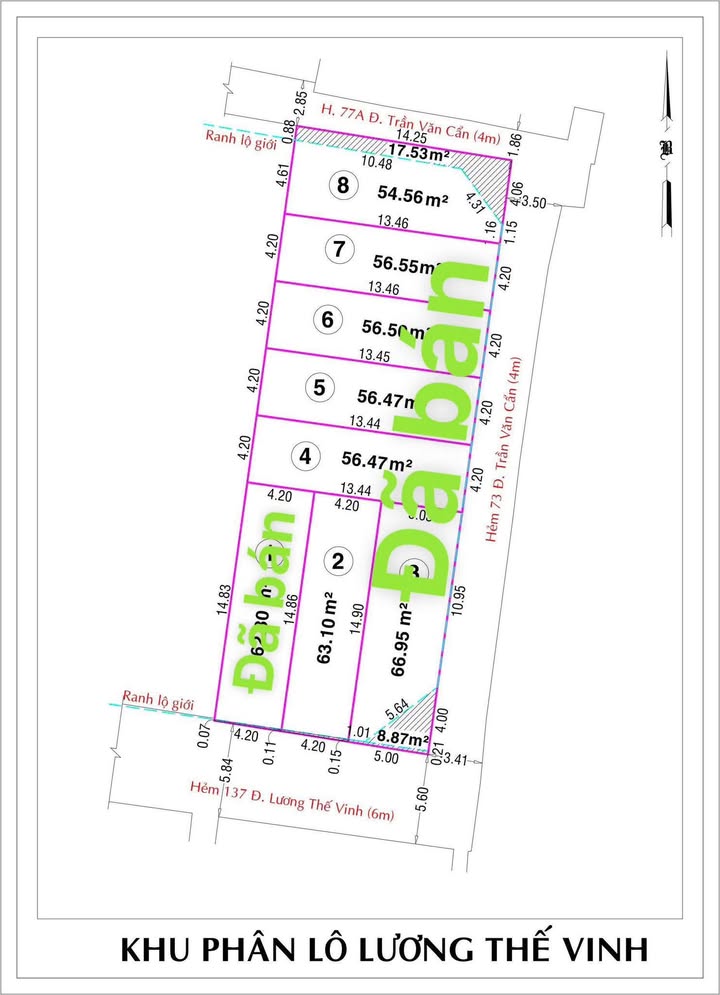 Đất Lương Thế Vinh, Tân Thới Hòa 63m² giá 6.9 tỷ - Đầu tư tiềm năng cao!