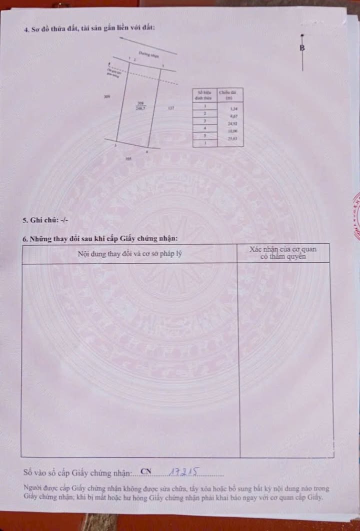 Đất thổ cư Bàu Chinh Châu Đức 250m² giá 850 triệu - Đầu tư sinh lời ngay!