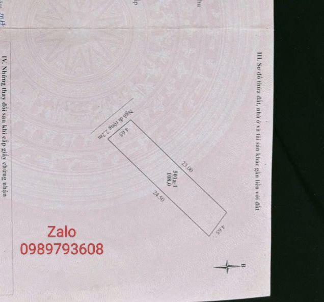 Lô đất trung tâm phường Quảng Thịnh 108m² giá 970 triệu - Đầu tư sinh lời ngay!