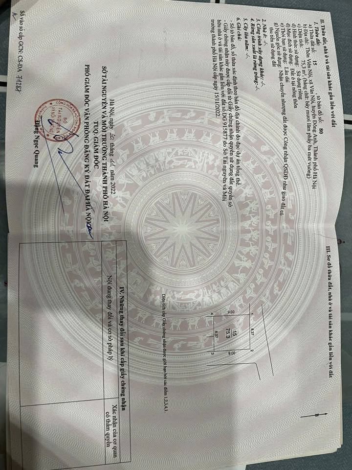 Đất Vân Nội, Đông Anh 70m² giá 700 triệu - Lô góc đẹp, có sổ đỏ!