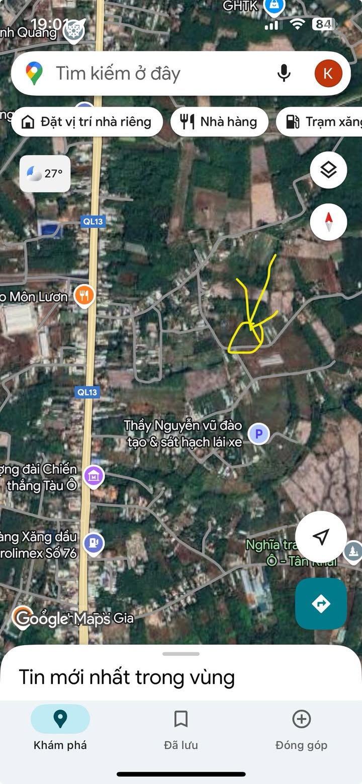 Đất nền khu phố 3 Tân Khai 160m² giá 430 triệu - Cơ hội đầu tư hấp dẫn!