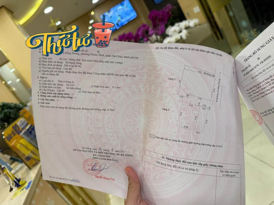 Nhà 2 tầng mặt tiền Kiệt 3m2 Lê Hồng Phong 64m² giá 5 tỷ - Cơ hội đầu tư hấp dẫn!