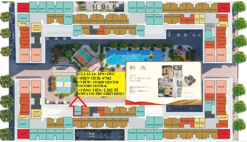 Căn hộ The Win City Đức Hòa 60m² giá thỏa thuận - Không gian sống lý tưởng cho gia đình trẻ!