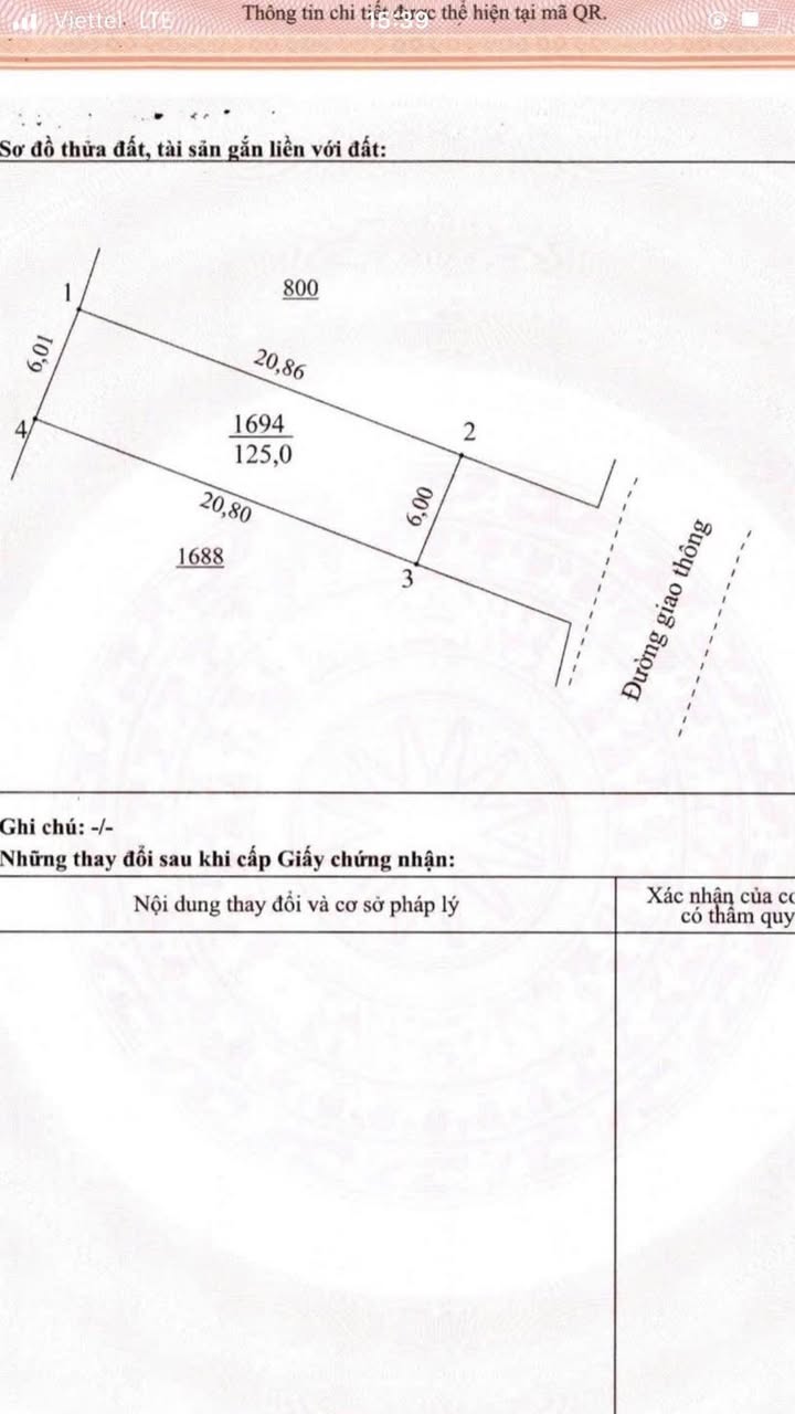 Đất thổ cư phường Phúc Thuận 125m² giá 1.2 tỷ - Đường quy hoạch mở rộng 24m!
