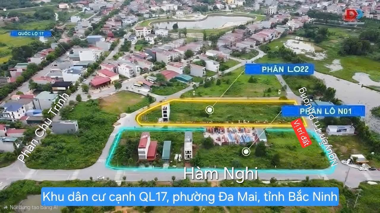 Đất nền góc đường Nguyễn Tri Phương, Bắc Ninh 165m² giá 6 tỷ - Tiềm năng đầu tư lớn!