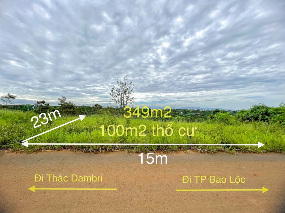 Đất nền Phường 2 Bảo Lộc 350m² giá chỉ 190 triệu - Cơ hội đầu tư không thể bỏ lỡ!