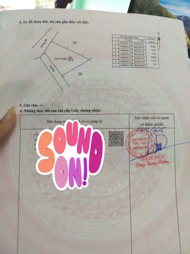 Đất thổ cư 60m² tại thôn 3 Tân Tiến giá 400 triệu - Sở hữu ngay bìa đỏ!