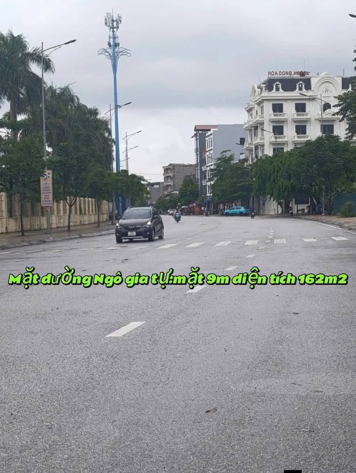 Đất nền mặt tiền Ngô Gia Tự, Phủ Lý, 162m² - Tiềm năng đầu tư vượt trội!