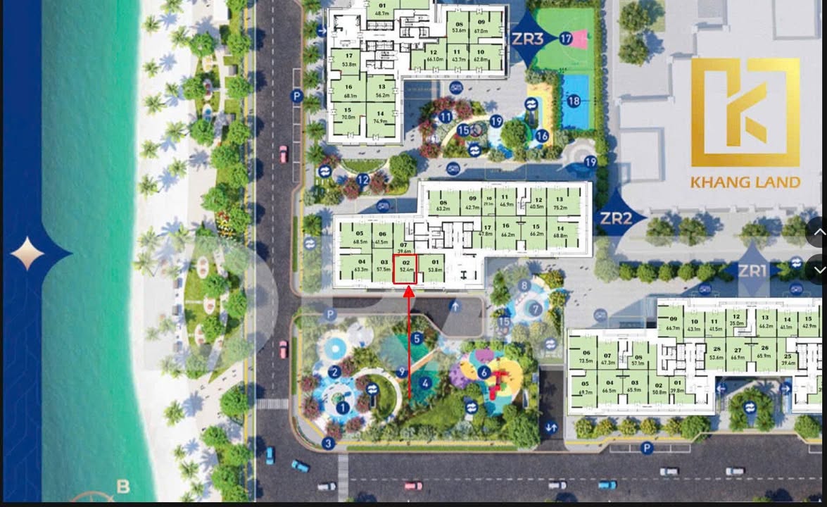 Shophouse cho thuê tại Vinhomes Ocean Park 52m² giá 40 triệu - Mặt sảnh Zurich 2