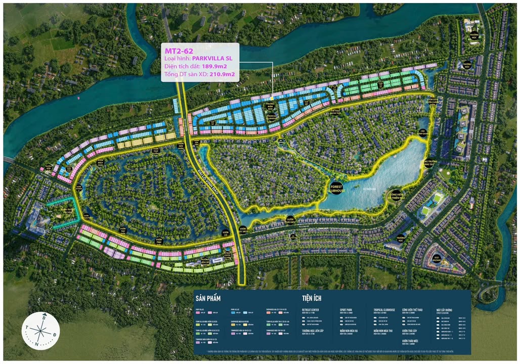 Townhouse Park Villa Song Lập Mùa Thu Bến Lức 190m² giá 10.7 tỷ - Vị trí tuyệt đỉnh!