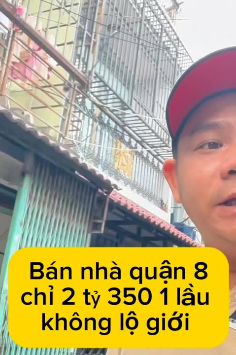 Nhà bán đường Âu Dương Lân, quận 8 - Diện tích 21m², Giá chỉ 2.35 tỷ, An ninh tốt!