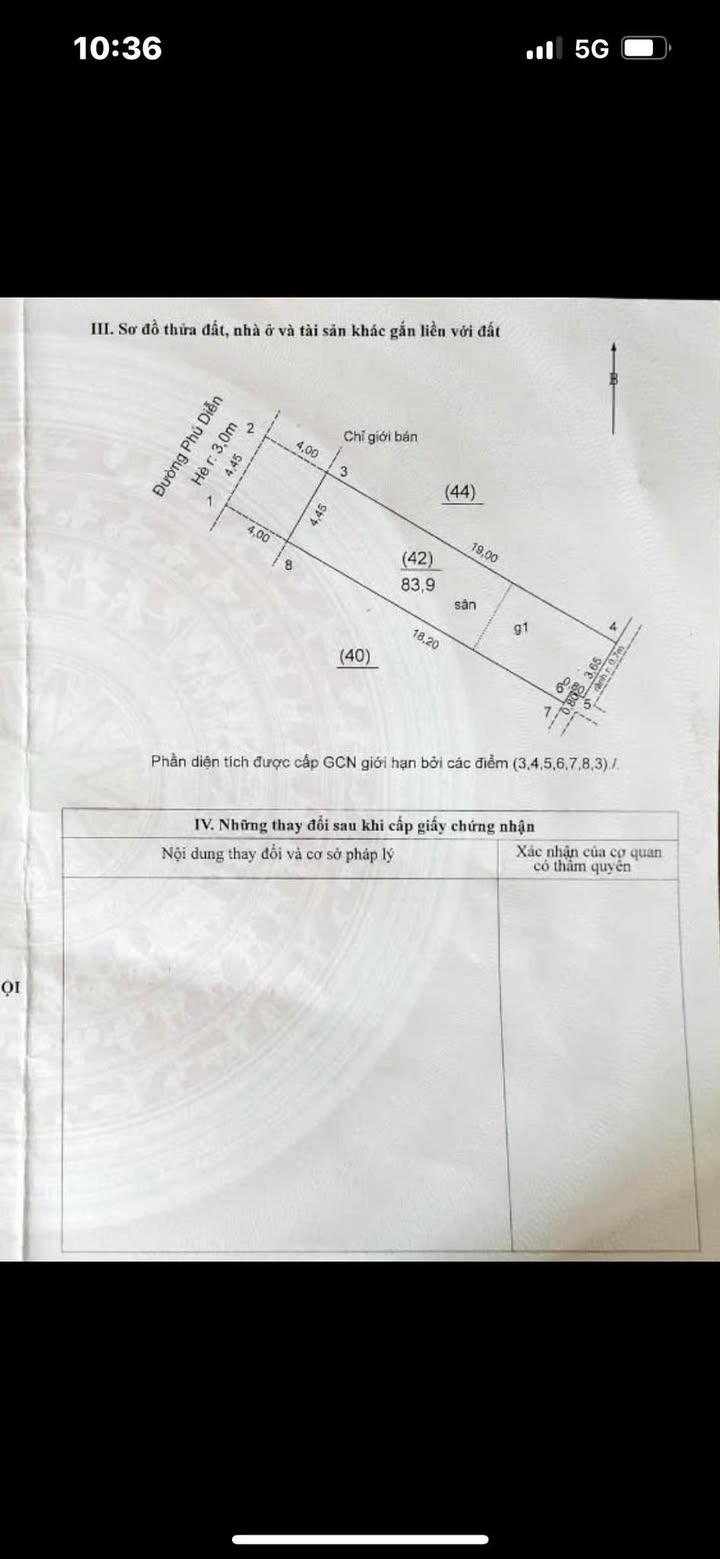 Đất mặt phố Phú Diễn 84m² giá 25 tỷ - Kinh doanh sầm uất ngay cạnh Hồ Tùng Mậu!