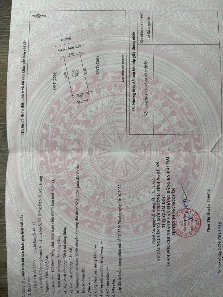 Đất kinh doanh xóm 5 Hưng Đạo 198m² giá 3 tỷ - Vị trí đắc địa ngay trường học!