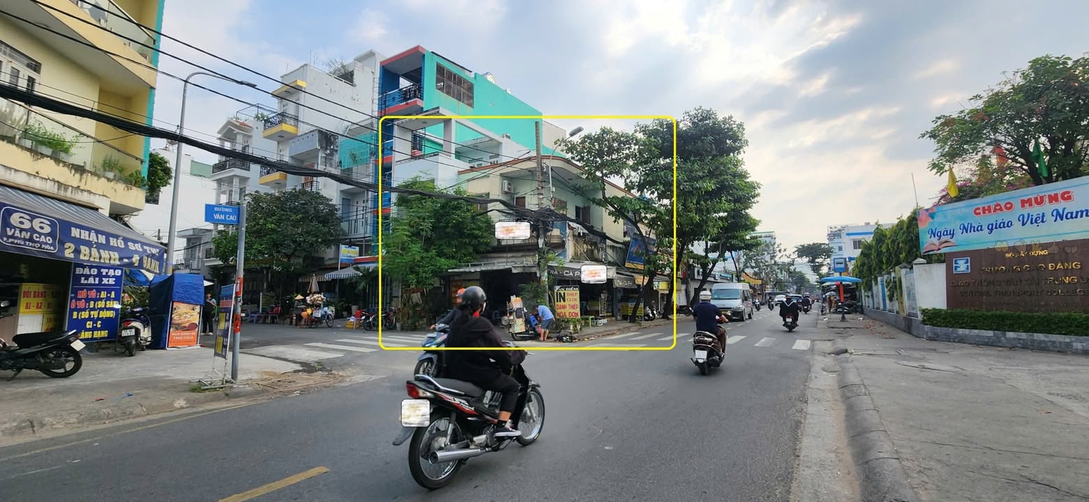Cho thuê nhà mặt tiền Văn Cao, Tân Phú 91m² giá chỉ 40 triệu - Đối diện trường cao đẳng!