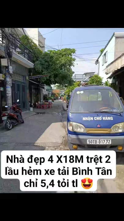 Nhà 3 tầng Hồ Văn Long, Bình Tân 72m² giá 5.4 tỷ - Hàng hiếm gần AEON Tân Phú!