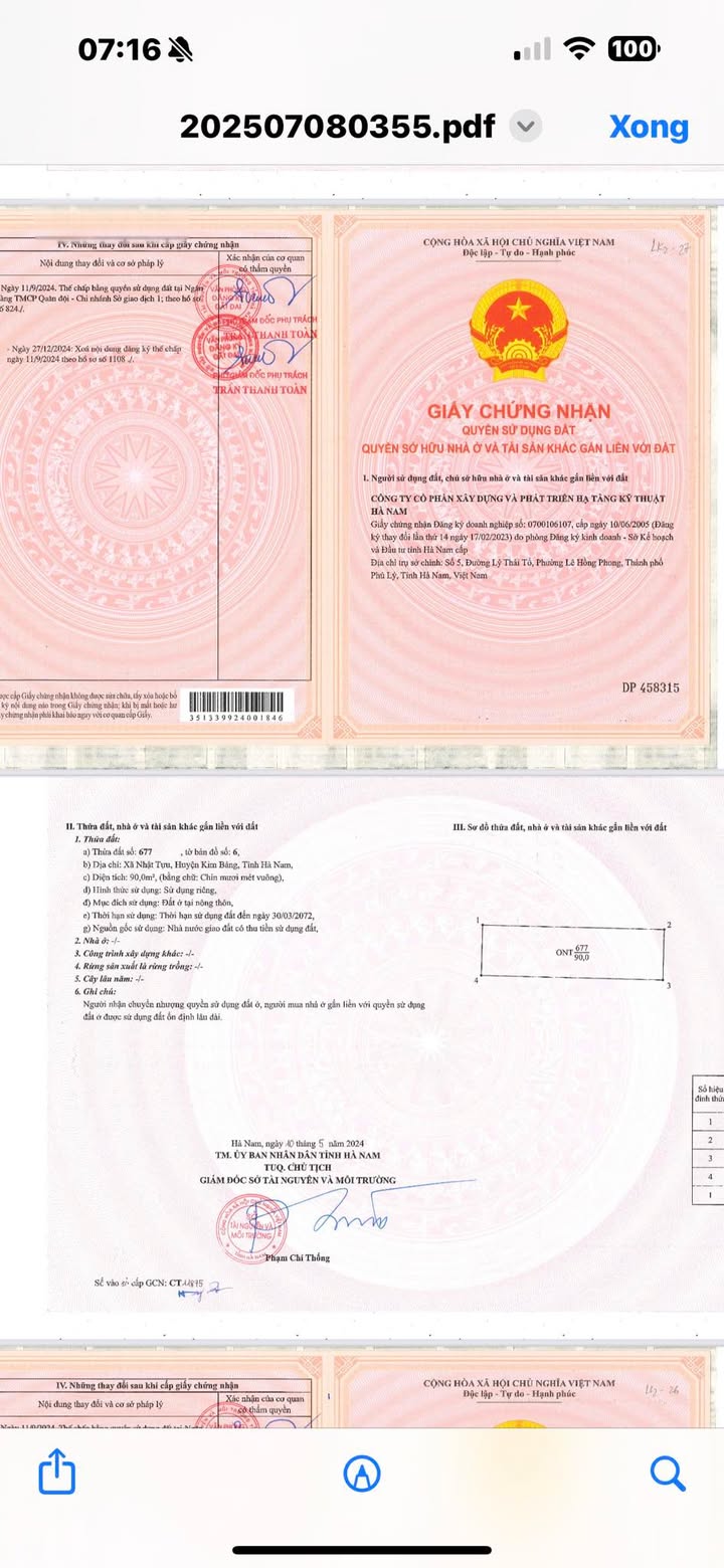 Đất nền Kim Bảng 90m² giá 2.88 tỷ - Vị trí đắc địa mặt đường Chim Cò!