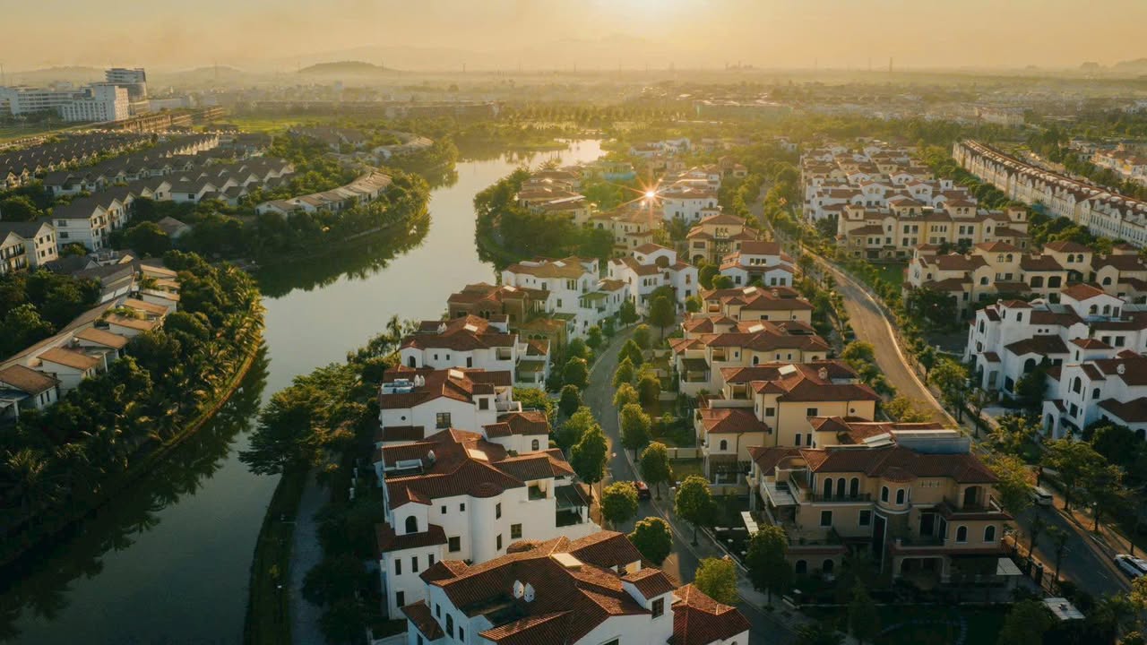 Shophouse cho thuê tại đường đôi Nam An Khánh 188m² - Không gian hoàn thiện mới tinh!