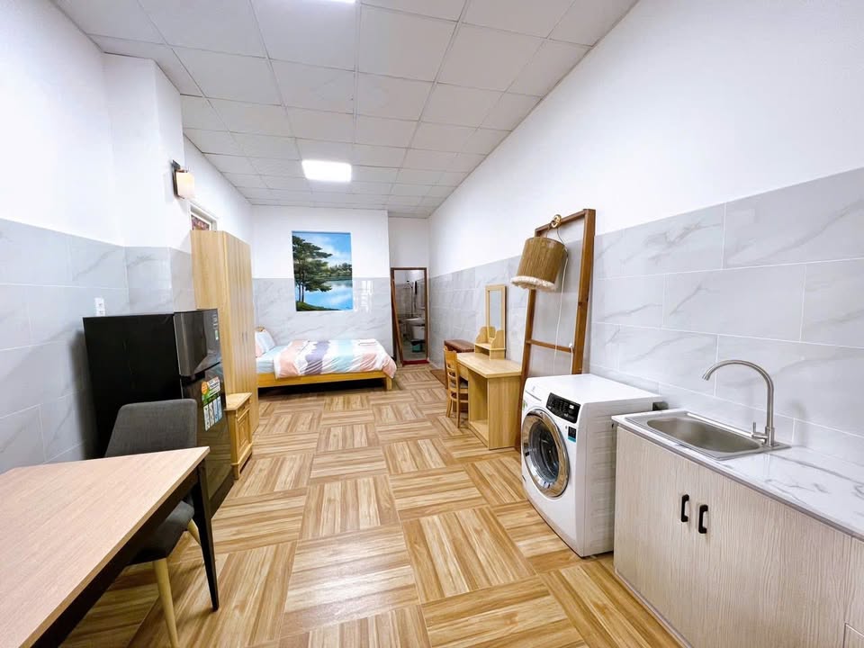 Căn hộ Studio Quang Trung Đà Lạt 45m² giá 4.5 triệu - Full nội thất, tiện nghi!