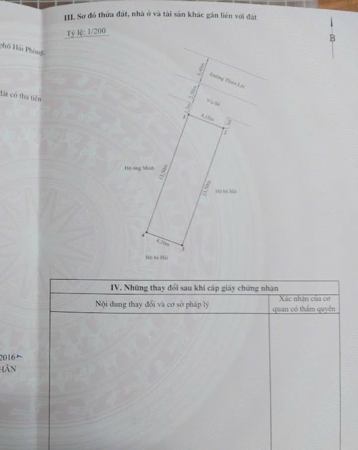 Nhà mặt đường Thiên Lôi, Lê Chân, 56m² giá 7 tỷ - Lô góc đắc địa!