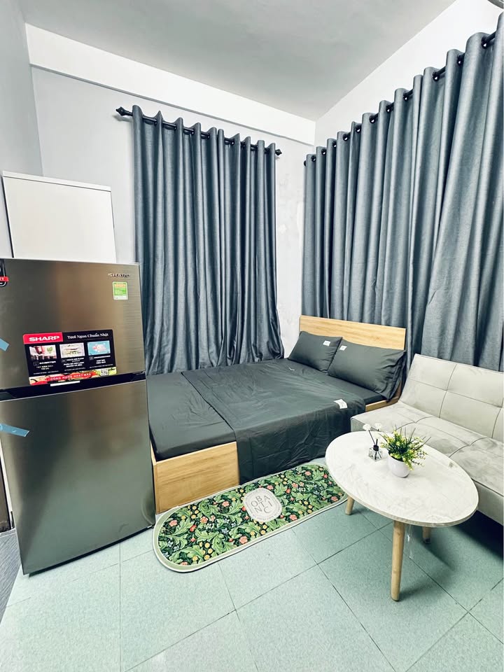 Căn hộ mini 12 Lê Hồng Sơn, 30m² giá 4 triệu - Full nội thất, thoáng mát!