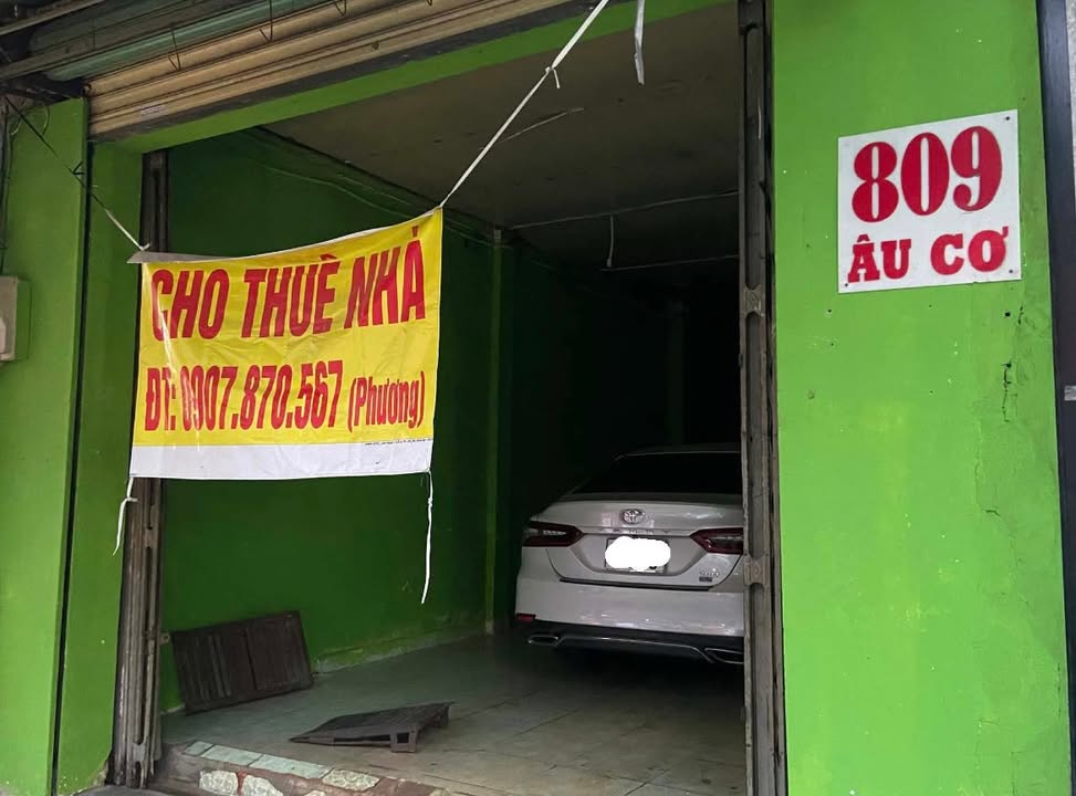 Cho thuê nhà mặt tiền đường Âu Cơ, Tân Phú 128m² - Phù hợp hộ kinh doanh