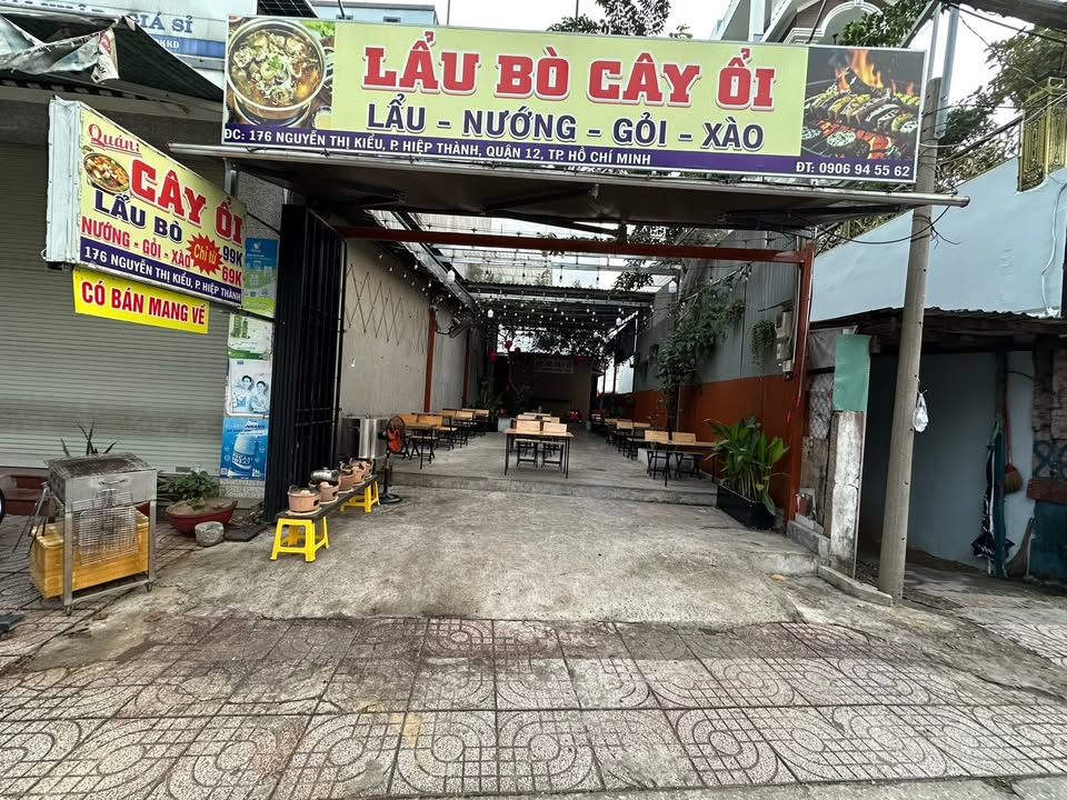 Cho thuê mặt bằng FrontHouse 176 Nguyễn Thị Kiểu, quận 12 - Phù hợp cho quán cà phê ăn sáng!