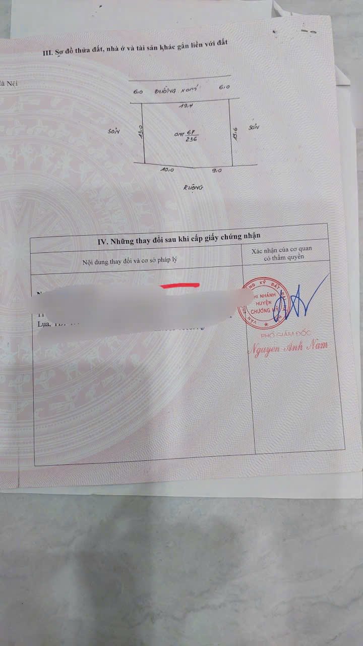 Đất nền chính chủ tại Nam Phương Tiến, 236m² chỉ 2.36 tỷ - Đầu tư sinh lời!