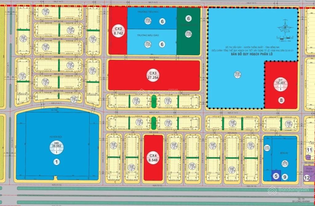 Đất nền Dầu Giây 100m² giá 1,85 tỷ - Đầu tư tiềm năng ngay chợ đầu mối!