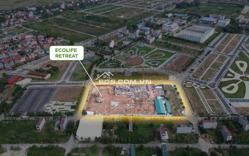 Chung cư Ecolife Retreat Bắc Giang 40m² giá từ 4x triệu/m² - Tiện ích xanh đẳng cấp