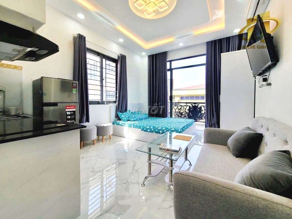 Căn hộ dịch vụ Quận 4 30m² giá 7.5 triệu - Full nội thất cao cấp sẵn sàng vào ở!