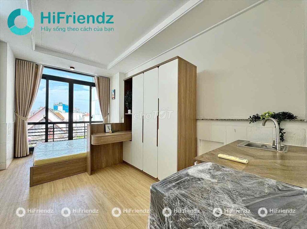Căn hộ cho thuê tại Hoàng Hoa Thám, Phú Nhuận 30m² - Full nội thất, chỉ việc xách vali vào ở!
