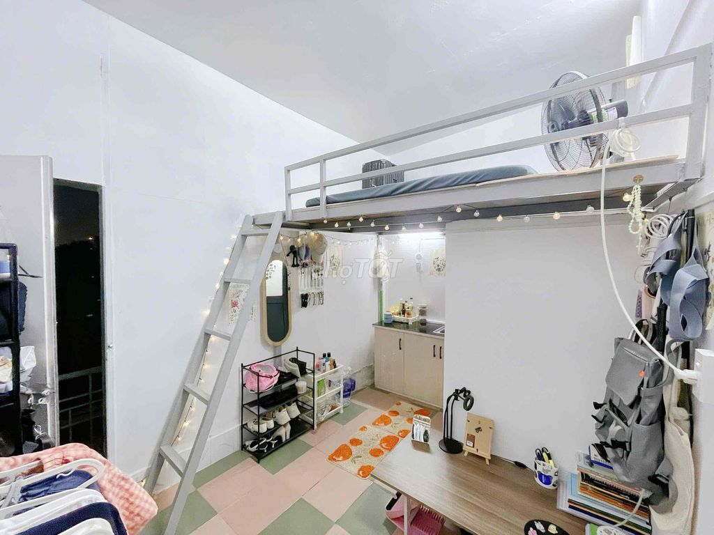 Phòng trọ giá rẻ Quận 6 20m² chỉ 3 triệu - Full nội thất, ban công riêng