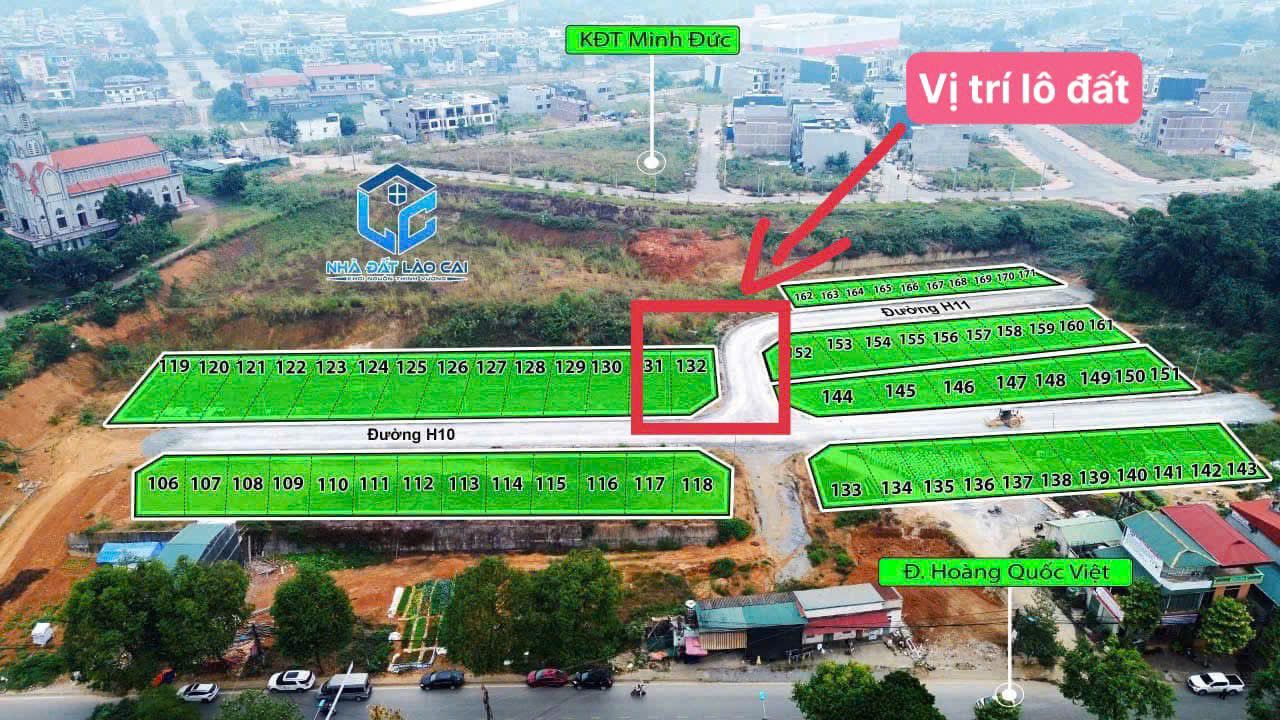 Đất nền lô góc 2 mặt tiền Bắc Lệnh, Lào Cai 137.5m² - Vị trí đắc địa, pháp lý rõ ràng!