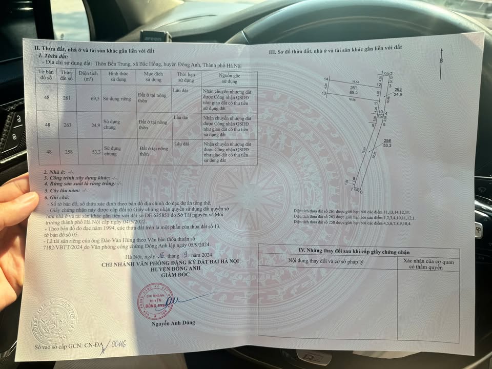 Đất nền Bắc Hồng, Đông Anh 70m² giá chỉ 2.9 tỷ - Cơ hội đầu tư tuyệt vời!