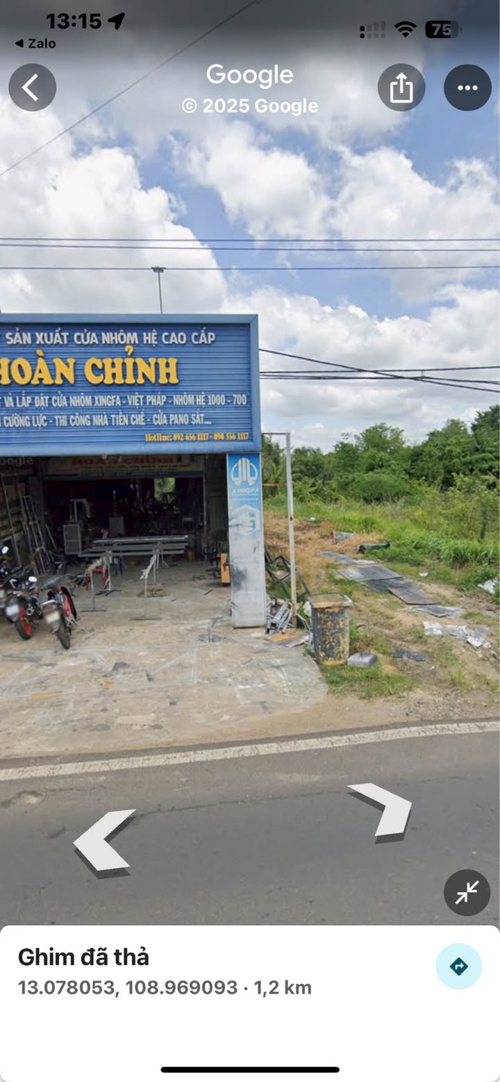 Đất thổ cư mặt tiền Quốc lộ 25, Sơn Hòa, 144m² - Vị trí đắc địa, giá tốt!