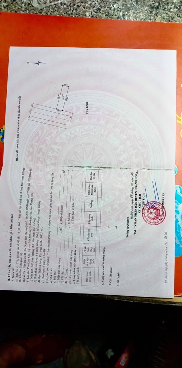 Đất nền Đạo Sơn, Bút Sơn, 100m² giá 1.2 tỷ - Vị trí đắc địa gần trung tâm!