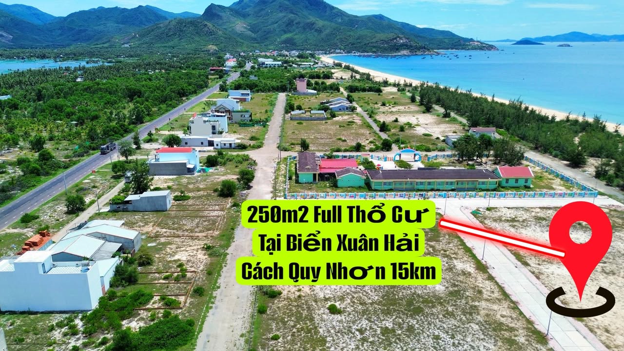 Đất thổ cư 250m² Xuân Hải, Sông Cầu - Tiềm năng đầu tư lớn!