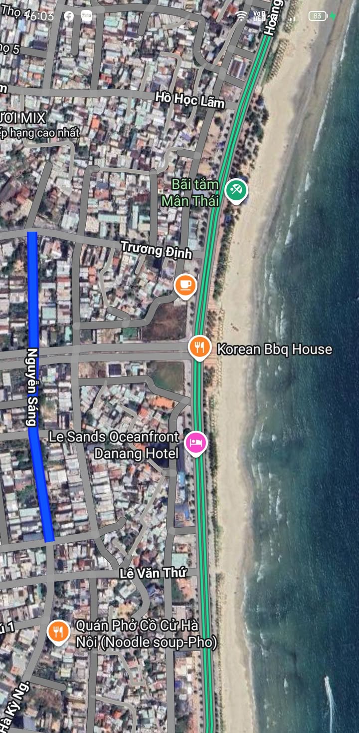 FrontHouse Đường Nguyễn Sáng, Sơn Trà, Đà Nẵng 100m² giá 15 tỷ - Cách biển chỉ 50m!