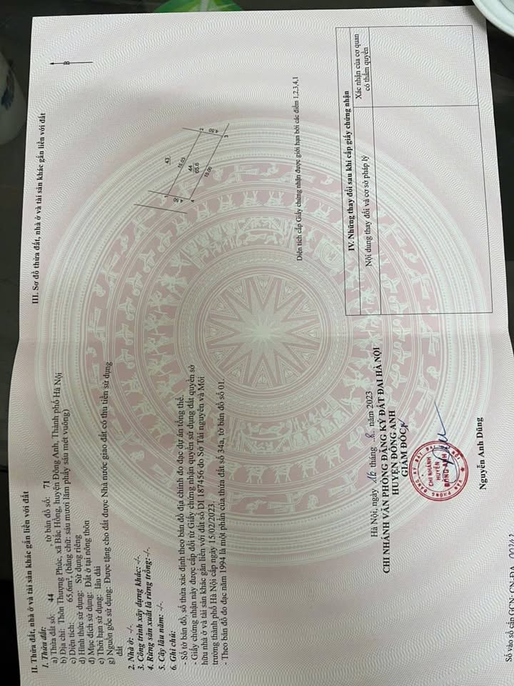 Đất nền Bắc Hồng 66m² giá thỏa thuận - Cơ hội đầu tư hấp dẫn!