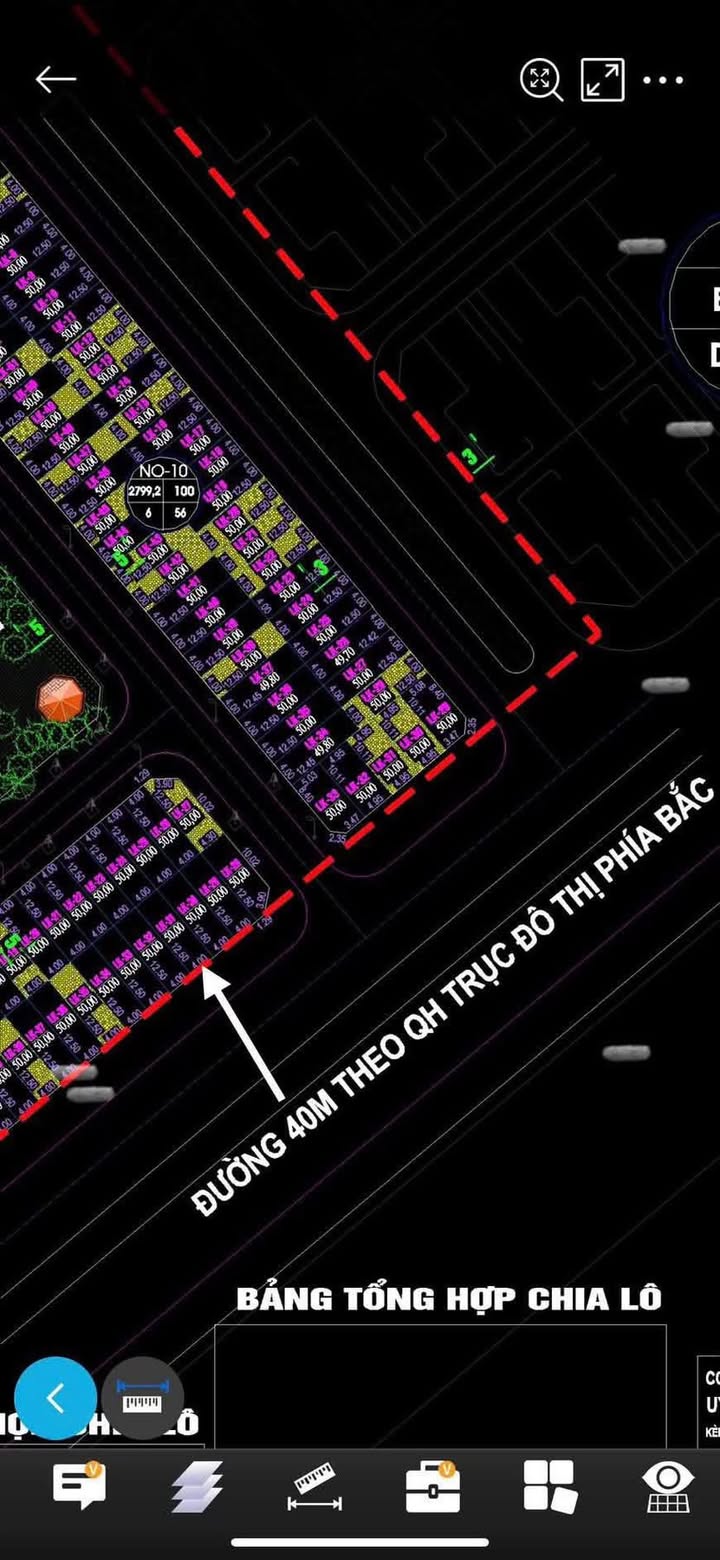 Đất dịch vụ Dương Nội 50m² giá thỏa thuận - Vị trí đắc địa mặt tiền 40m