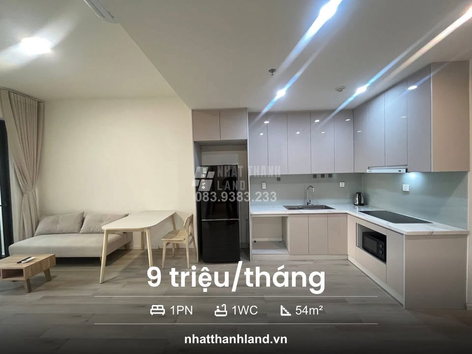 Căn hộ Lumiere Quận 9 1PN giá 9 triệu - Full nội thất, miễn phí tiện ích!